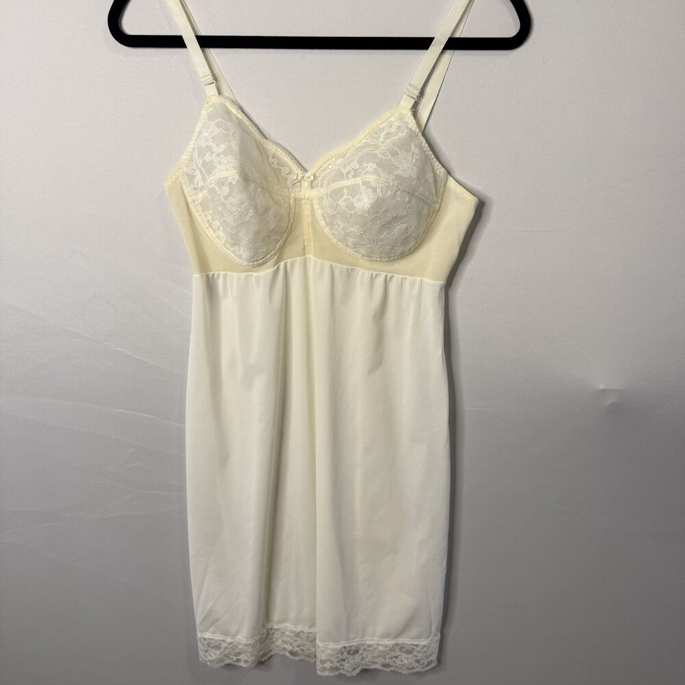 Rare Warners Nylon Nightgown Babydoll Sz 38 C Gorgeous 60s Lycra Rockabilly
